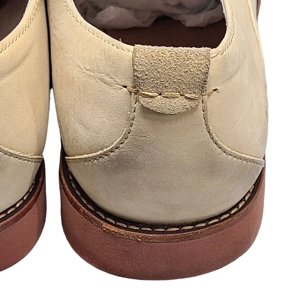 UGG Shoes Mens Size 10 Tan Klayton Lace Up Oxford Classic Preppy - Picture 8 of 13